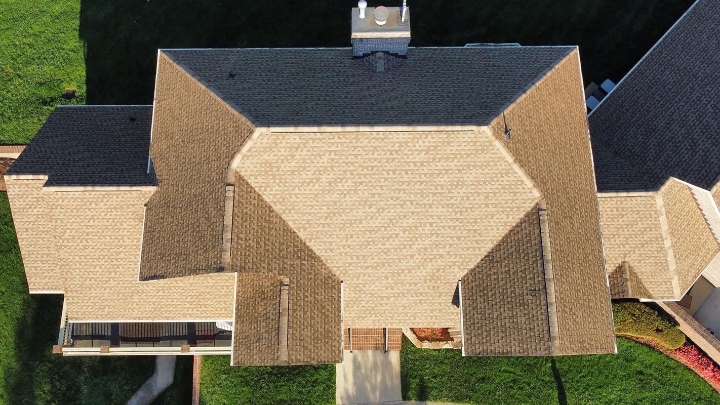 Project Portfolio A Plus Roofing Gutter Installation in Hickory