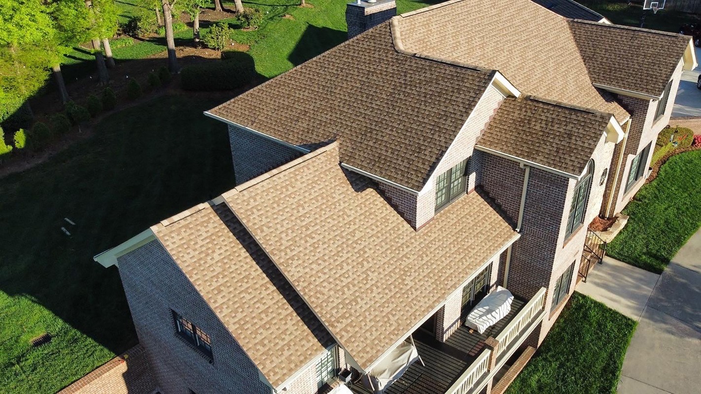 Project Portfolio A Plus Roofing Gutter Installation in Hickory