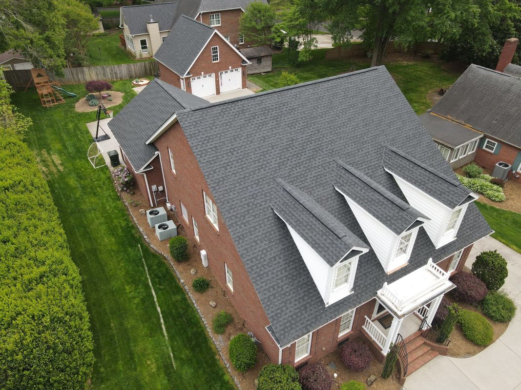 Project Portfolio A Plus Roofing Gutter Installation in Hickory