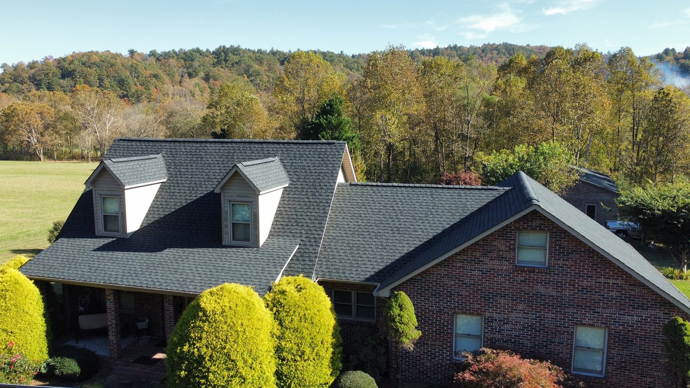Project Portfolio A Plus Roofing Gutter Installation in Hickory