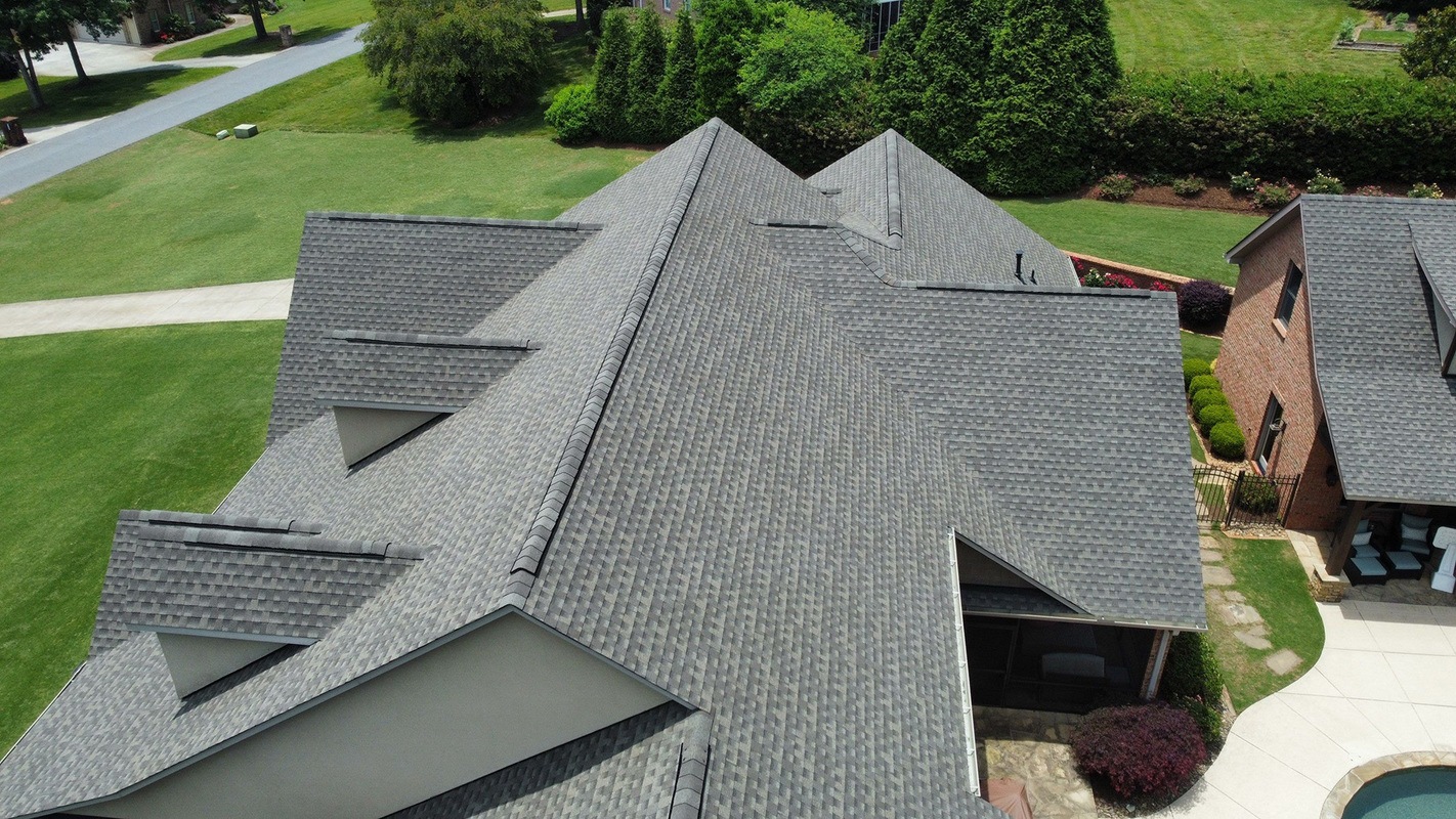 Project Portfolio A Plus Roofing Gutter Installation in Hickory